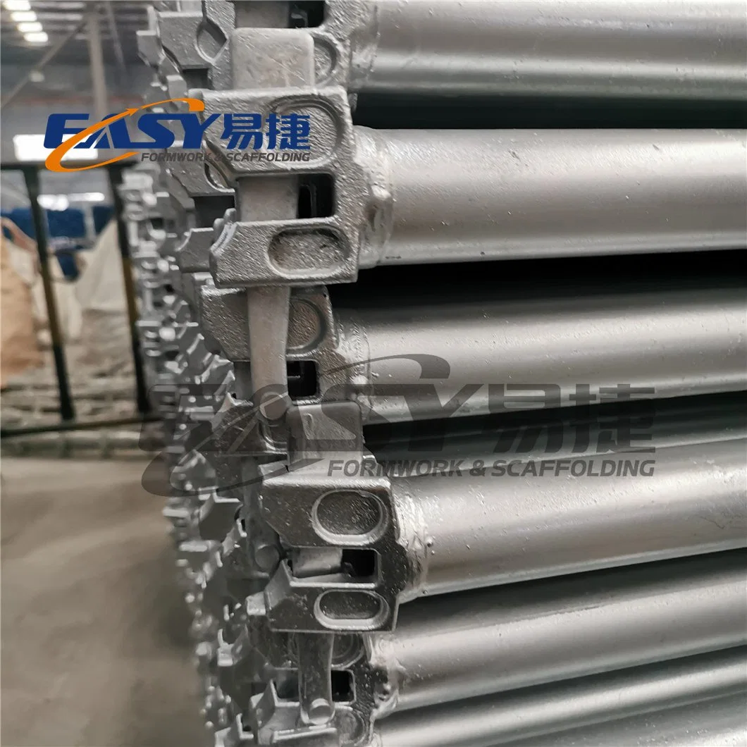 Easy 5% off Scaffolding Galvanized Layher Ringlock System Scaffolding Price Scaffold Andamios Multidireccionales Scaffolding for Sale