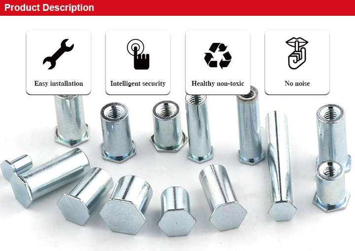 Customized Building Aluminum Spacer Fastener Metal Attachment Accessories
