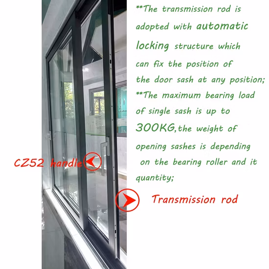 High Building Safety Hardware Adjustable Fixed Size Window Accessories