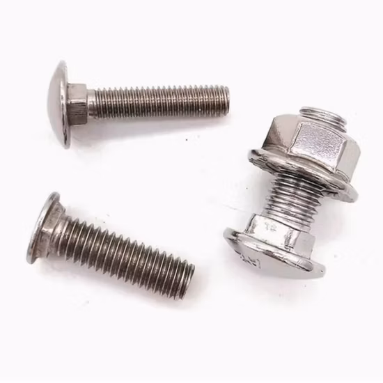 Fasteners Stainless Steel DIN 933/934 Hex Bolt Nut/Carriage Bolt DIN603/Flange Bolt DIN6921/ T Hammer Bolt/ Eye Bolt DIN444 / U Bolt / Allen Bolt DIN912