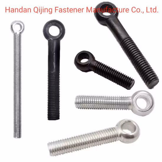 High Quality Hardware All Size Carbon Steel Stainless Steel Zinc Plated DIN580 DIN582 Eye Screw Lifting Eyebolt
