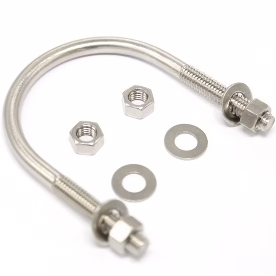 Stainless Steel SS304 SS316L 309S 310S U Bolt Super Duplex Hastelloy Hex Bolt 1.4529 904L 254smo Shoulder Bolt Inconel Incoloy Monel Stud Bolt Made in China